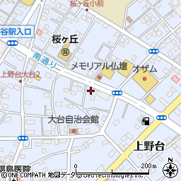 埼玉県深谷市上野台2848周辺の地図