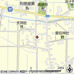 埼玉県行田市下中条814周辺の地図