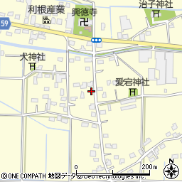 埼玉県行田市下中条816周辺の地図