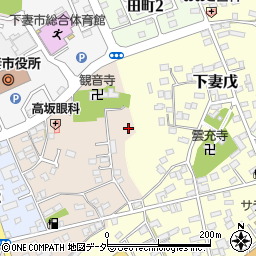 茨城県下妻市下妻乙558周辺の地図