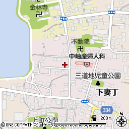 茨城県下妻市下妻丁184-7周辺の地図