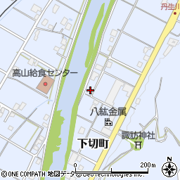 岐阜県高山市下切町1320周辺の地図