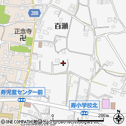 長野県松本市寿豊丘百瀬周辺の地図