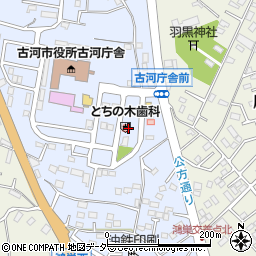 茨城県古河市長谷町32周辺の地図