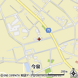 埼玉県深谷市今泉606周辺の地図