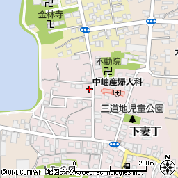 茨城県下妻市下妻丁184周辺の地図