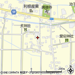 埼玉県行田市下中条790周辺の地図