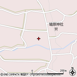 長野県松本市中山埴原東周辺の地図