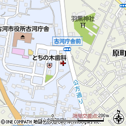 茨城県古河市長谷町31周辺の地図