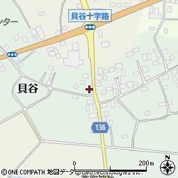 茨城県結城郡八千代町貝谷241周辺の地図