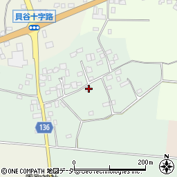 茨城県結城郡八千代町貝谷303周辺の地図