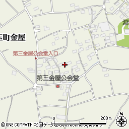 埼玉県本庄市児玉町金屋408-2周辺の地図