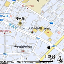 埼玉県深谷市上野台2867周辺の地図