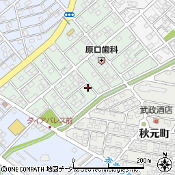 埼玉県深谷市桜ケ丘180周辺の地図