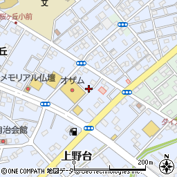 埼玉県深谷市上野台2408周辺の地図