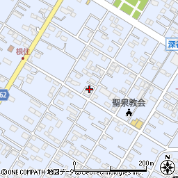 埼玉県深谷市上野台3056周辺の地図