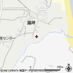 茨城県鉾田市湯坪141周辺の地図