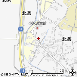 茨城県つくば市小沢71周辺の地図