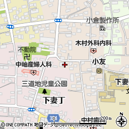 茨城県下妻市下妻乙207周辺の地図