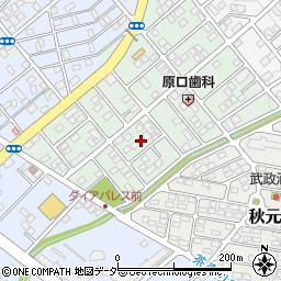 埼玉県深谷市桜ケ丘184周辺の地図