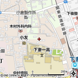 茨城県下妻市下妻乙214周辺の地図