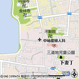 茨城県下妻市下妻丁179周辺の地図