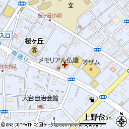 埼玉県深谷市上野台2868周辺の地図