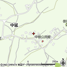 茨城県小美玉市中延1337周辺の地図