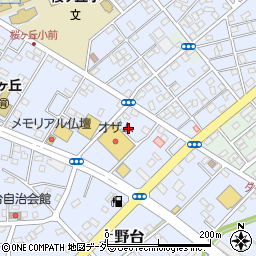 埼玉県深谷市上野台2410周辺の地図