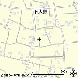 茨城県古河市下大野1357周辺の地図