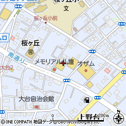 埼玉県深谷市上野台2872周辺の地図