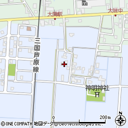 福井県坂井市坂井町東中野15周辺の地図