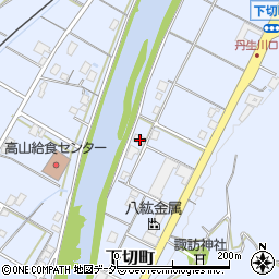 岐阜県高山市下切町1345周辺の地図