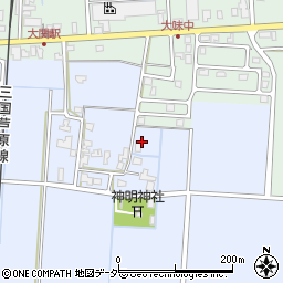 福井県坂井市坂井町東中野周辺の地図