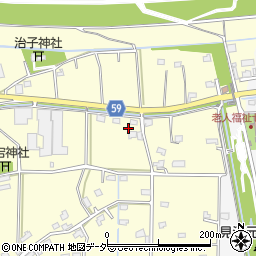 埼玉県行田市下中条451周辺の地図