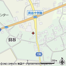 茨城県結城郡八千代町貝谷265周辺の地図