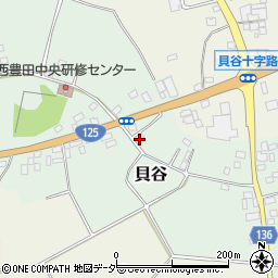 茨城県結城郡八千代町貝谷260周辺の地図