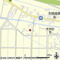 埼玉県行田市下中条753周辺の地図