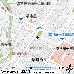 埼玉県深谷市上柴町西5丁目7-143周辺の地図