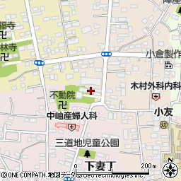 茨城県下妻市下妻乙201周辺の地図