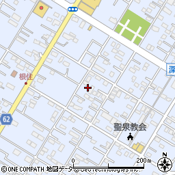 埼玉県深谷市上野台3053周辺の地図