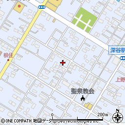 埼玉県深谷市上野台3051周辺の地図