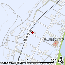 岐阜県高山市下切町498周辺の地図