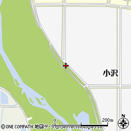 茨城県つくば市小沢209周辺の地図