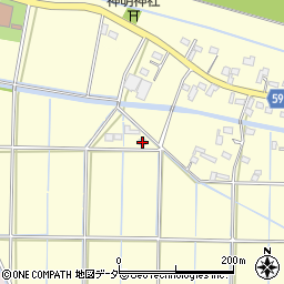 埼玉県行田市下中条730周辺の地図