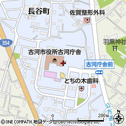 茨城県古河市長谷町38周辺の地図
