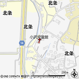 茨城県つくば市小沢67周辺の地図