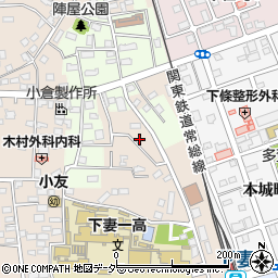 茨城県下妻市下妻乙1314周辺の地図