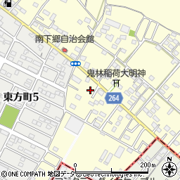 埼玉県深谷市東方3407周辺の地図