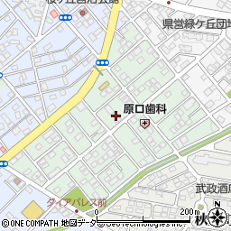埼玉県深谷市桜ケ丘128周辺の地図